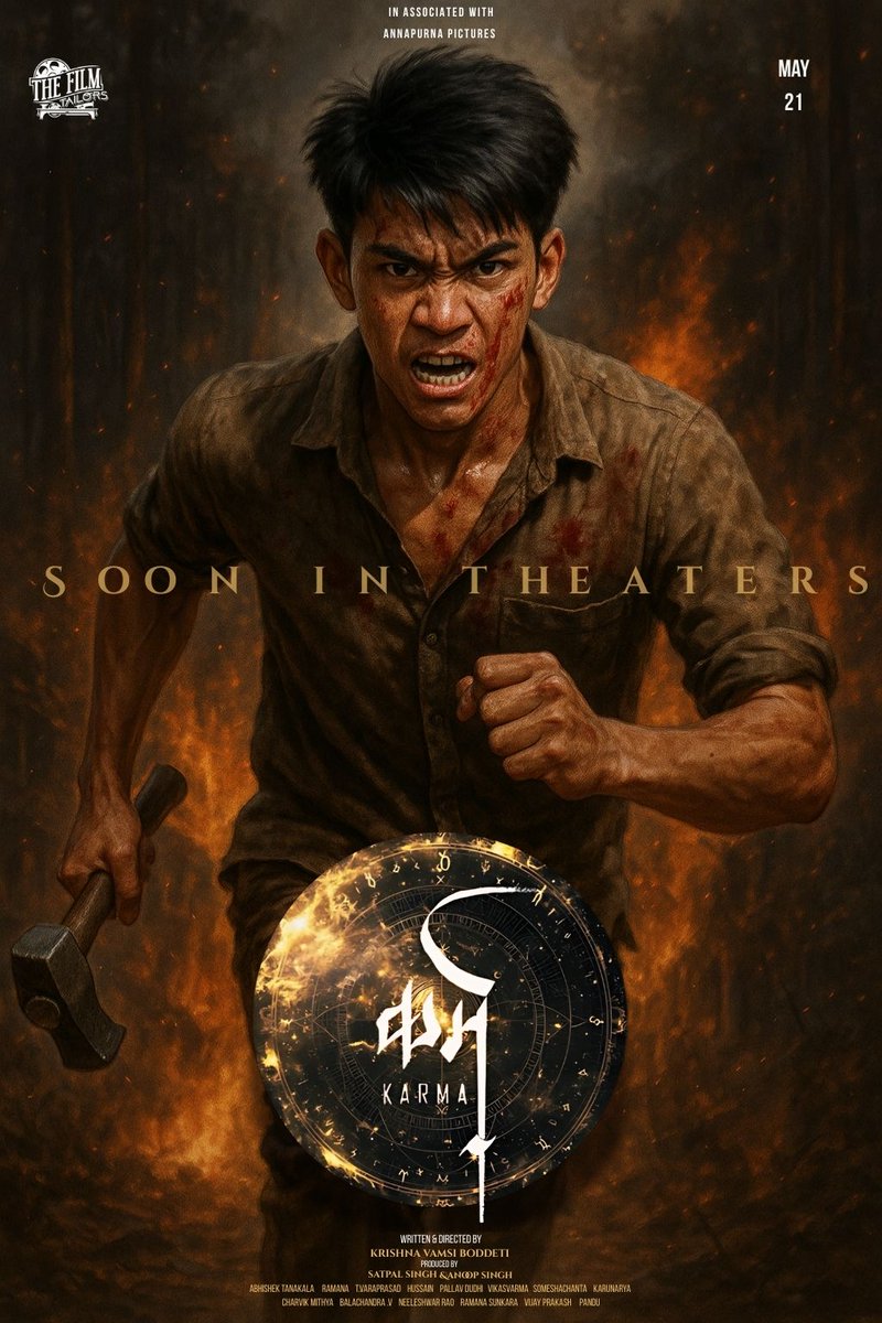 Bloodied but unbroken, his story ignites soon.

#KARMA – Where fate hits back harder.
Are you ready for the fire?

In Theaters Soon.

#KarmaMovie #TheFilmPilgrims #ActionDrama #ComingSoon #May21 #RevengeThriller #IndianCinema #CinemaLovers #DarkFate
<a href="/highlight/">highlight</a>
