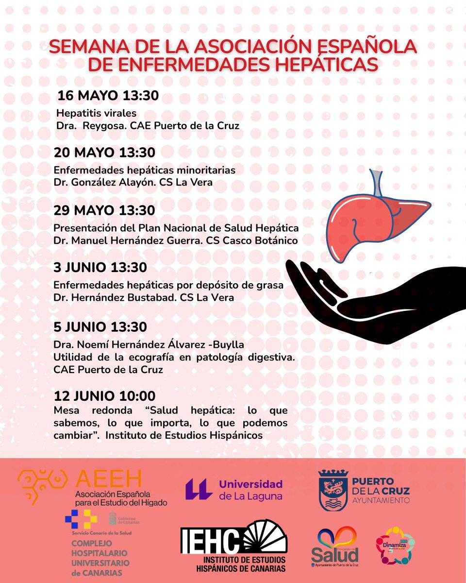Carlos Alayón (@carlos_alayon) on Twitter photo 🔬 Hoy hablamos sobre enfermedades hepáticas minoritarias en la Semana de la Asociación Española de Enfermedades Hepáticas. Visibilizar lo poco común también salva vidas. 💙<a href="/AEEHLiver/">Asociación Española para el Estudio del Hígado</a> <a href="/ERN_RARE_LIVER/">ERN RARE LIVER</a> <a href="/ValdigGroup/">Valdig Group</a> 🔬 Hoy hablamos sobre enfermedades hepáticas minoritarias en la Semana de la Asociación Española de Enfermedades Hepáticas. Visibilizar lo poco común también salva vidas. 💙<a href="/AEEHLiver/">Asociación Española para el Estudio del Hígado</a> <a href="/ERN_RARE_LIVER/">ERN RARE LIVER</a> <a href="/ValdigGroup/">Valdig Group</a>