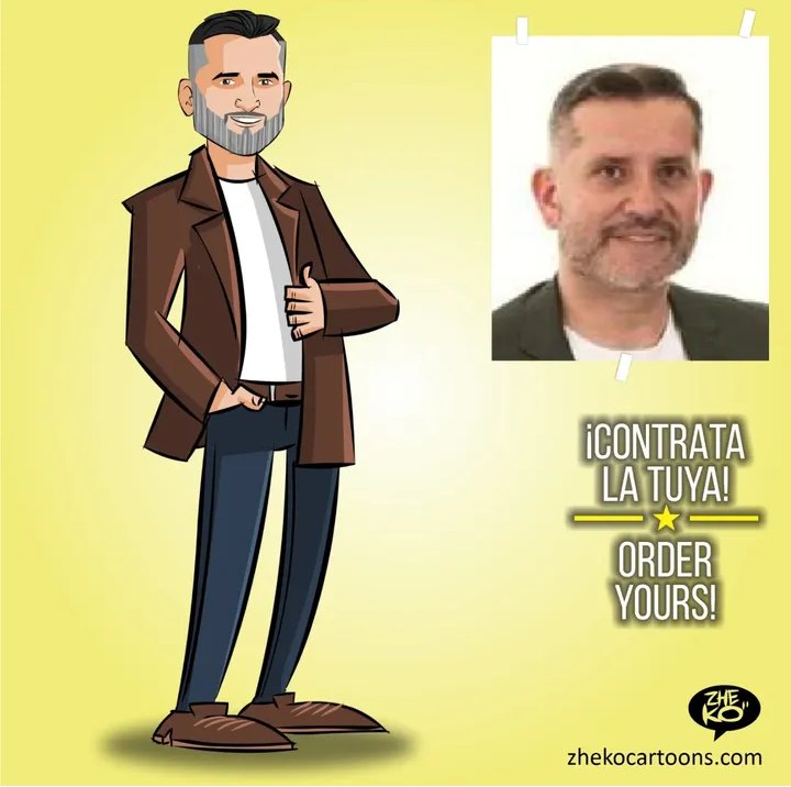 zheko_grafico's tweet photo. EL REGALO IDEAL ❤️👌🏻🤩🎁
El encargo de hoy OTRO CLIENTE SATISFECHO, contrata la tuya, OPEN COMMISIONS !!!

#ElCartonDelDia #Avatoons #Qustomize #Artwork #Ilustración #Illustration #doodle #doodles #TV #Work #influencer #Cartoons #comissionart #opencomission #opencommisions https://t.co/uSniPQ1PcC