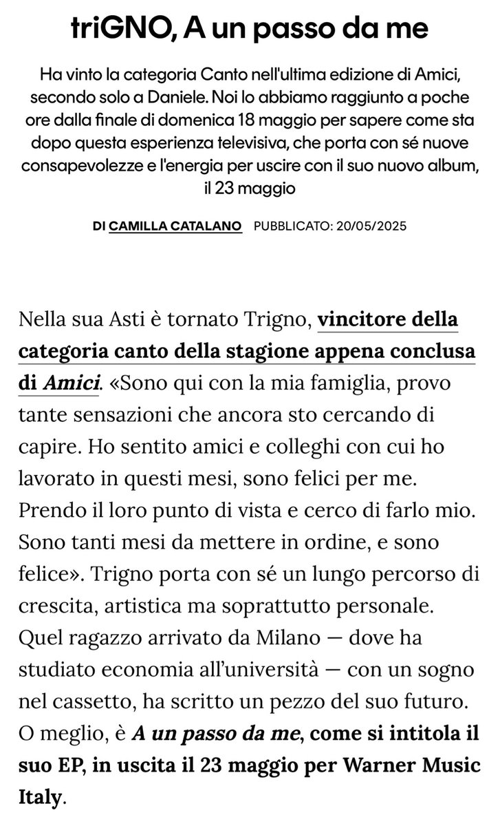 trigno_updates's tweet photo. 🔹 mini thread | intervista per @Cosmopolitan_IT 

#trigNO https://t.co/1LKIDi9GGz