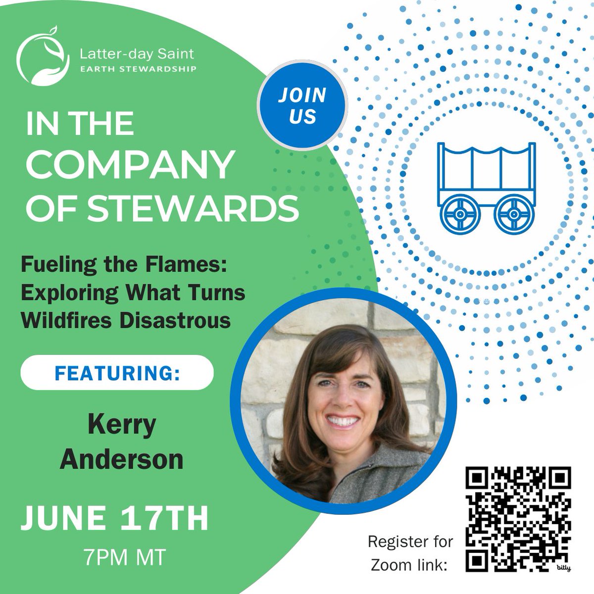 In recent years we have seen devastating wildfires in many places across the globe. Next month, Kerry Anderson will draw on her experience as a meteorologist and wind forecaster in Southern California to discuss what turns wildfires deadly. Join us here: ldsearthstewardship.networkforgood.com/events/86653-i…