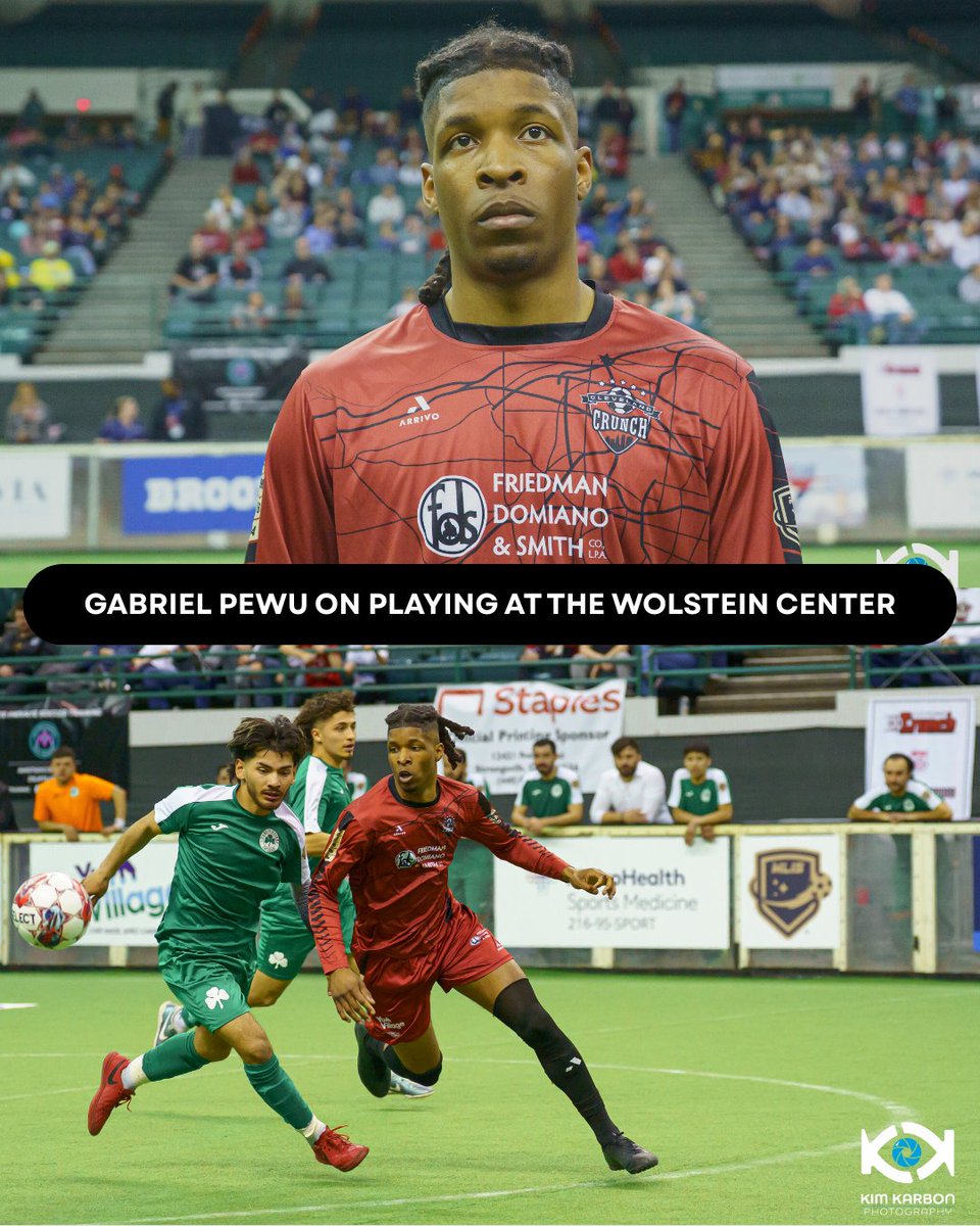 We're still reminiscing 💭

Forward Gabriel Pewu describes what it was like to play at the <a href="/wolsteincenter/">Wolstein Center at Cleveland State University</a>.

Photos by Kim Karbon Photography