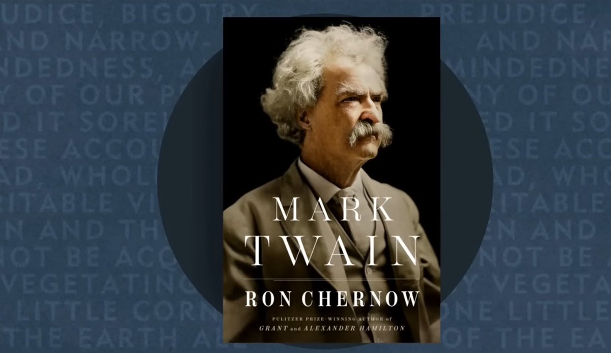 Surprising facts about Mark Twain that biographer Ron Chernow learned wh... 
youtu.be/exJlVguJj6I?si… via <a href="/YouTube/">YouTube</a>