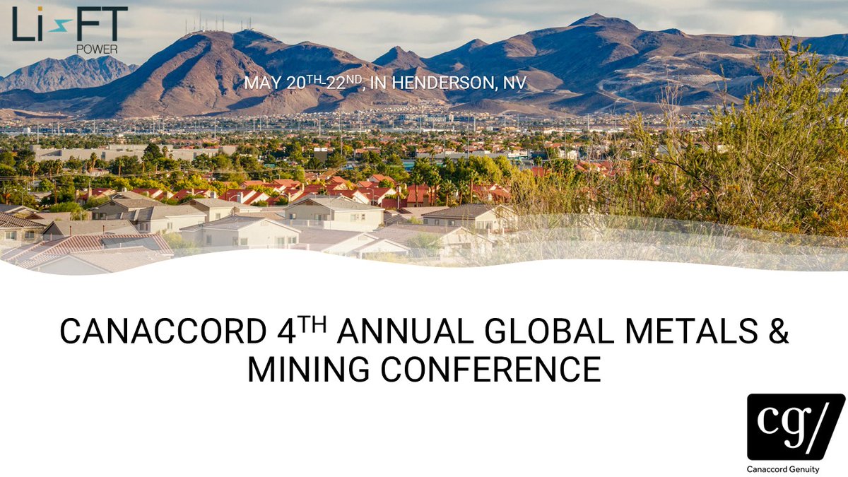 Starting today, $LIFT.V will be in Henderson, Nevada, for Canaccord Genuity - Global Capital Market's 2025 Global Metals &amp; Mining Conference!

We’ll be joining industry leaders on the ground and sharing the latest updates from Li-FT Power.

TSXV: $LIFT     OTCQX: $LIFFF
