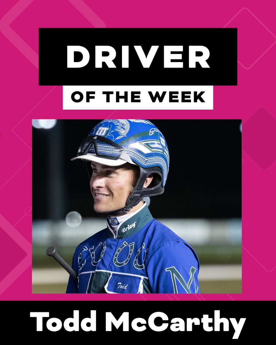 TheMeadowlands's tweet photo. ππ«π’π―ππ« π¨π ππ‘π ππππ€ (5/16)
Todd McCarthy
π·14: 5-2-2 .484
π·One-For-The-Thumb Saturday
π·Back-to-back Driver of the Week
#playbigm #harnessracing #driveroftheweek https://t.co/WjYOj2wTfa