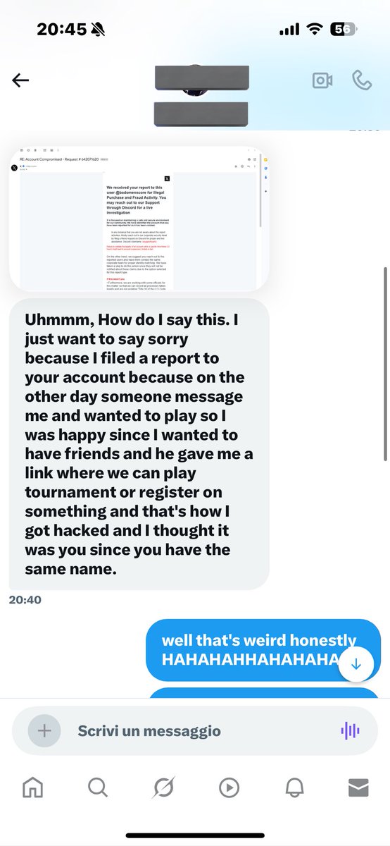 badomenscore's tweet photo. same happened to me! (last screenshot i took in the replies) https://t.co/b9CHZ0y2jn