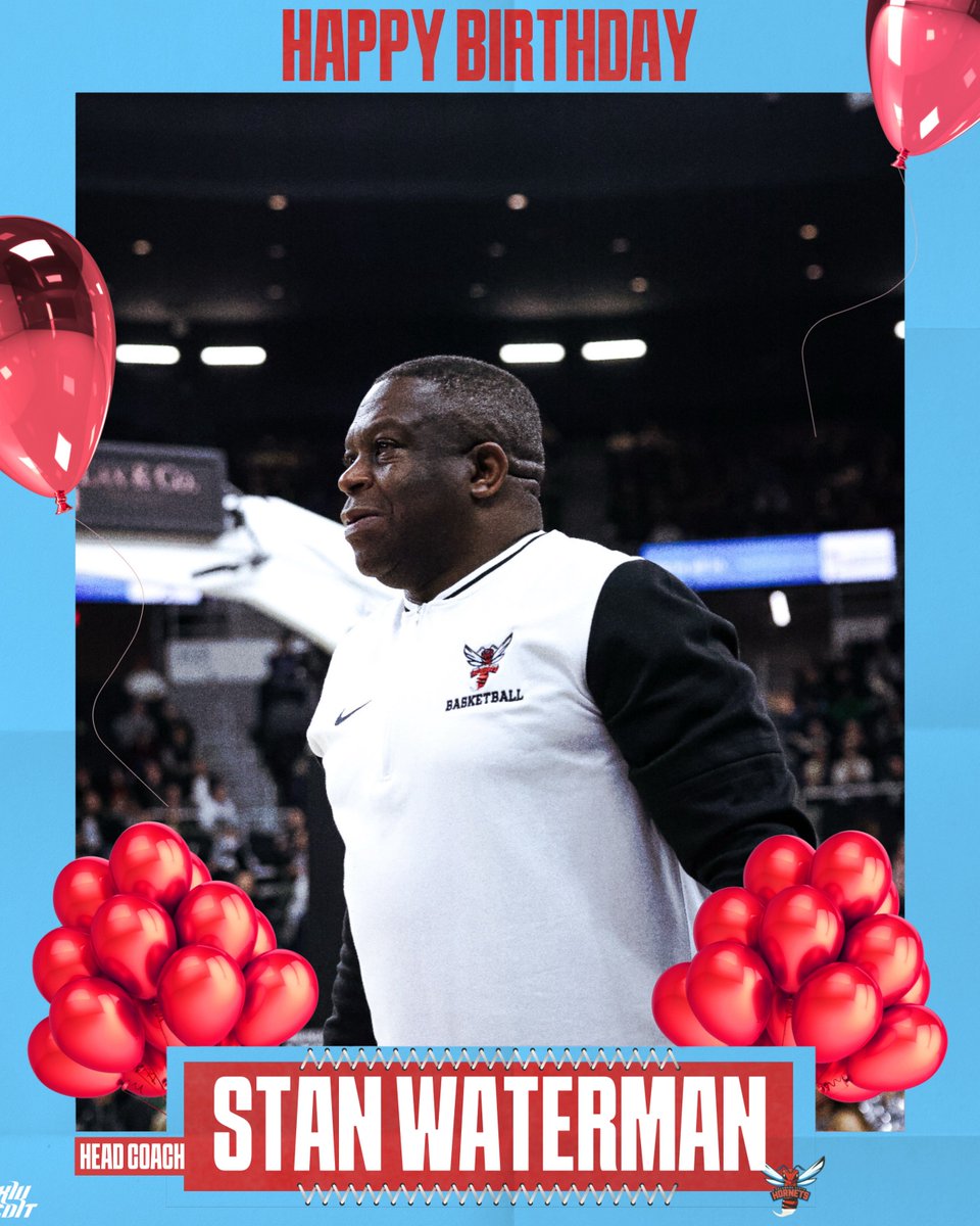DSUMBB's tweet image. We Want to Wish a Very Happy Birthday to The Man with the Plan, Head Coach, Stan Waterman‼️🎈