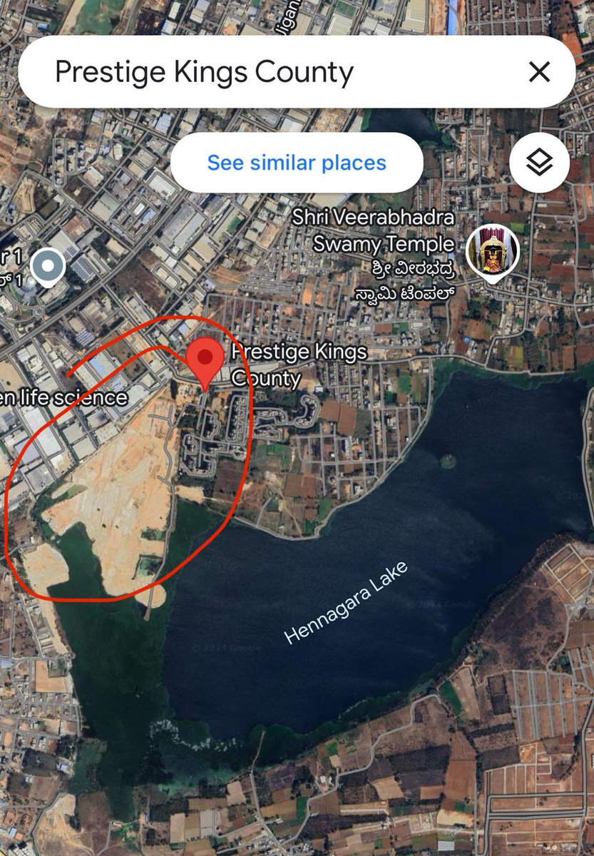 tag3189's tweet photo. @nanuramu #WhereWillWaterDrain #PrestigeLakeEncrochments https://t.co/BrBw7lPa3a