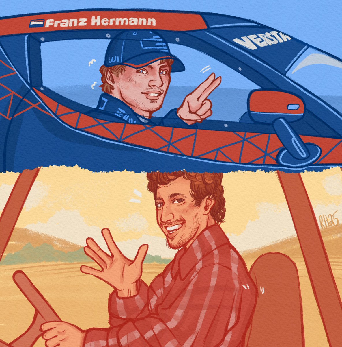 shineonlux's tweet image. franz and frank have my heart