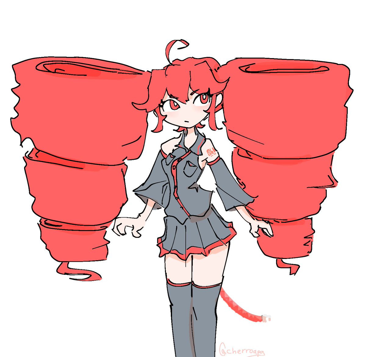 wyd with her drills #重音テト