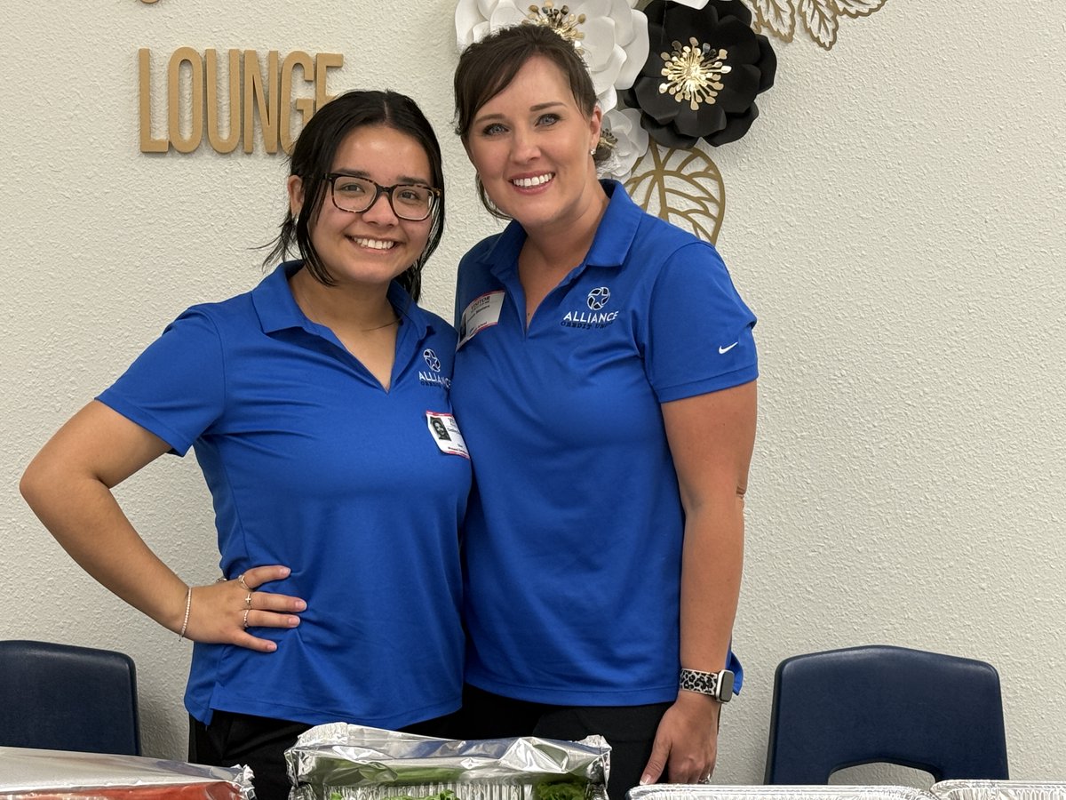 THANK YOU so much, Alliance Credit Union, for supplying a delicious lunch for our teachers during this final week of school! Your generosity and support mean the world to us. What a wonderful way to help us close out the year feeling appreciated and full!