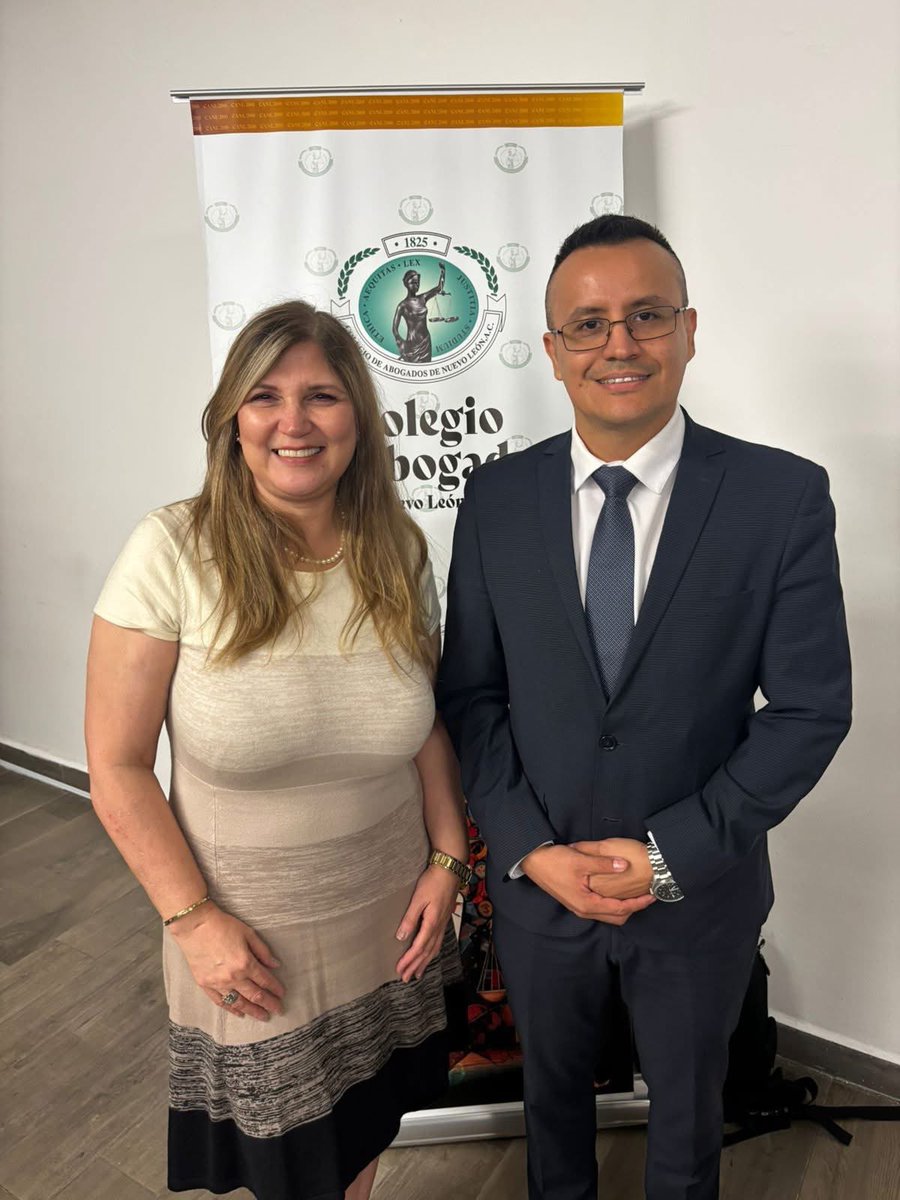 Como neoleonés y miembro activo del Colegio de Abogados de Nuevo León, ha sido un honor participar en el conversatorio con candidat@s al Poder Judicial de la Federación. 

Interesante intercambio de ideas y reflexiones con colegas abogad@s. 

🗳️ Boleta melón | Vota 19