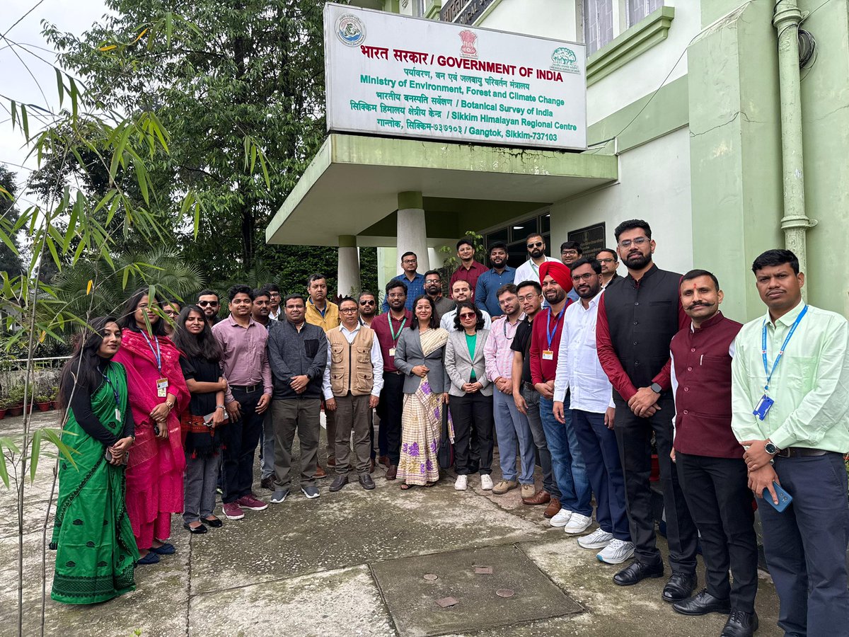 Officer Trainees visited the Regional Office of the Botanical Survey of India, Gangtok, gaining valuable insights into the conservation of indigenous flora. The visit deepened their understanding of biodiversity, sustainability, and India’s natural heritage.