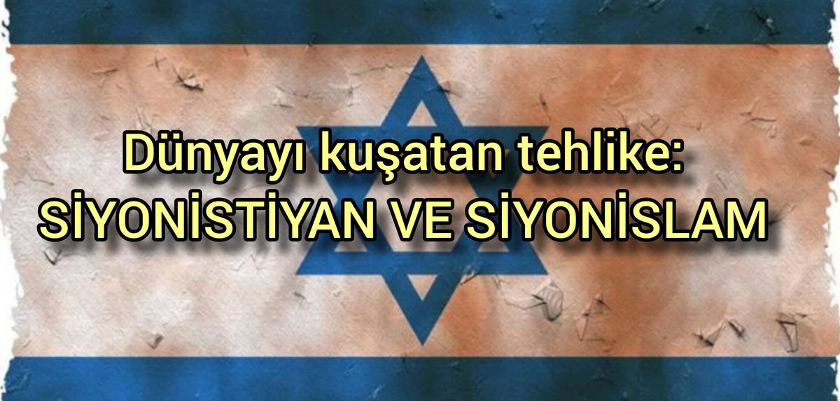 cetinkilic0263's tweet photo. Dünyayı tehdit eden tehlike: SİYONİSTİYAN VE SİYONİSLAM!
Siyonizm; XIX. yüzyılın sonlarında, çeşitli ülkelerde yaşamakta olan zengin yahudilerce bir ideoloji olarak ortaya atılan ve Filistin’de bir Yahudi devleti kurmayı amaçlayan akımdır. Kökeni, Kudüs'ün eski adı olan Sion isminden gelmektedir. Arzı Mev'ud(Sion) denilen ve Tanrı tarafından kendilerine vadedilmiş topraklar olarak inanan yahudiler, bu akım sayesinde hıristiyan devletlerin içerisine sızarak özellikle dini yapıda yapmış oldukları dezanformasyonlarla kendi istedikleri bir hıristiyanlık (Siyonistiyan) akımını oluşturmuşlardır. Bugün bir çok hıristiyan ülkenin, İsrail'e destek vermesinin altındaki sebep budur. 
Siyonist hıristiyanlar, Tanrı'nın Hz. İbrahim'le yaptığı ahit neticesinde Filistin bölgesini Yahudilere verdiğine ve Yahudilerin seçilmiş ırk olduğuna inanır. İsrail'i koşulsuz şekilde ekonomik, siyasi ve dinsel açıdan desteklemek Tanrı buyruğudur.
İncil'de, Tanrı'nın İbrahim'e "Seni kutsayanları kutsayacağım, seni lanetleyeni lanetleyeceğim ve yeryüzündeki bütün aileler senin sayende kutsanacak" diye vaat ettiği Yaratılış 12:3'ü alıntılarlar.
Hatta siyonist hıristiyanlar, yahudilerin Kudüs'e dönüşünün ve devlet kurmalarının, Hz. İsa'nın İkinci Gelişine yol açacağına inanmaktadırlar. Yahudi halkını İsrail devletini destekleyerek kendilerinin de Tanrı tarafından kutsanacağına inanırlar.  
Son zamanlarda hıristiyanlıkta olduğu gibi islam dininde de bazı kesimler siyonizmin desteklenmesi gerektiğini açık açık konuşmaya başladılar.Hatta Kur'an'dan bazı ayetleri dayanak göstererek yahudilerin Kudüs'te bir devlet kurması için desteklenmesi gerektiğini iddia etmektedirler.
Bu tür iddialarda bulunan ve kendilerine Siyonist Müslüman(Siyonislam) diyen kesimler, A'raf suresi 137 ve İsra suresi 104 gibi ayetlere atıfta bulunmaktadırlar.
A'raf suresi 137. Ayette;
“Hor görülüp ezilmekte olan o kavmi de (İsrâiloğulları) içini bereketlerle doldurduğumuz ülkenin doğu taraflarına ve batı taraflarına mirasçı kıldık. Sabırlarına karşılık rabbinin İsrâiloğulları’na verdiği güzel söz yerine geldi.”
İsra suresi 104. Ayette;
“Arkasından da İsrâiloğulları’na, ‘Yurdunuzda oturun! Ahiret vakti gelince hepinizi toplayıp bir araya getireceğiz!’ dedik.” 
Bu ayetleri siyonizme dayanak gösteren İtalyan Müslüman Meclisi'nden Abdul Hadi Palazzi ve yazar Muhammed El-Hüseyni din adamları, yahudilerin kutsal topraklara dönüşünün ve bir yahudi devletinin kurulmasının İslam öğretilerine uygun olduğuna inanmaktadır. 
Son zamanlarda Türkiye'de de bazı isimler bu görüşü desteklemektedir. Bir ahtapot gibi hıristiyan alemini saran siyonizm, islam alemini de sarıp kuşatmak ve arzı mev'ud hayallerine kavuşmak için islam ülkelerini de etkisi altına almaya başlamıştır. Özellikle islam ülkelerinde kurulan bazı tarikat ve cemaatler aracılığıyla müslümanlar, Kur'an'daki islamdan koparılmış ve Kur'anın ahlakıyla alakası kesilmiştir. Bugün ne yazık ki şeklen müslüman, ahlaken Kur'an ile alakası olmayan bir müslüman modeli oluşturulmuştur. Siyonizmin temelini atan bu gibi bazı oluşumlar şimdi de yavaş yavaş siyonizmin Kur'an'a ve islam öğretilerine uygun olduğunu yaymaya başlamıştır.
Halbuki ırkçılığı yasaklayan ve hiç bir ırkın bir başka ırktan üstün olmadığını belirten islam dininin, bir ırkçılık türü olan Siyonizmi desteklemesi imkânsızdır. 
Ülkemizi siyonizm tehlikesinden korumak için özellikle son zamanlarda sayıları hızlı artan bazı vakıf, dernek, tarikat ve cemaatlerin takip edilmesi gerekmektedir. Özellikle cehaletin ve yoksulluğun yoğun olduğu bölgelerde kurulan tarikat ve cemaatlere ait faaliyetlerin takip edilerek Kur'an'a ve sünnete aykırı faaliyetler içerisinde olan sahte şeyhlere, hocalara, din adamlarına müsaade edilmemelidir. Ayrıca gerçek manada Kur'an'a ve islama hizmet eden vakıf, dernek, tarikat ve cemaatlerin birlikte hareket ederek, özellikle müslümanların Kur'an ahlakı ile ahlaklanması konusunda aktif faaliyetlerde(Eğitim, dijital platfomlar, Sosyal faaliyetler) bulunmaları gerekmektedir.