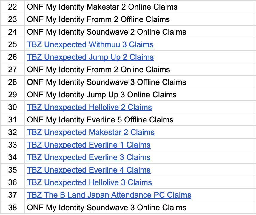 lightsongos's tweet photo. #lightsonupdates i requested to forward batch 52 - everything below is what is included and it will likely take the kaddy around a week to give me a quote and I'll need a few days to calculate ems! but please keep a look out for an ems email request at some point! i'll also post https://t.co/0HWlvAwGda
