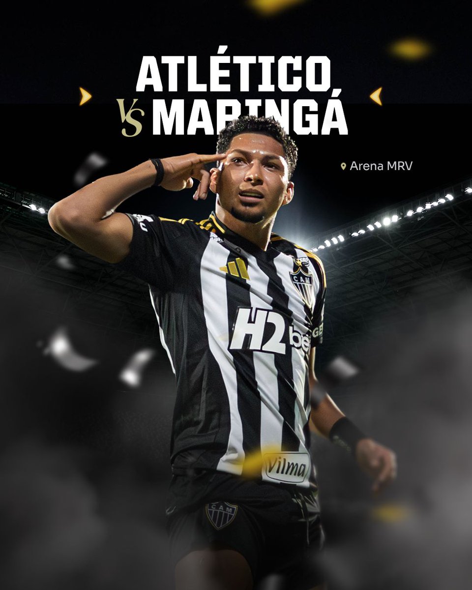 Atletico's tweet photo. 🐔⚔️🇧🇷 HOJE TEM GAAAAAAAAAAAAAAAAAAAAAAAAAAAAAAAAAAAAAALLLLLLLLLLLLLLLLLLLLLLLLLLLLLLOOOOOOOOOOOOOOOOOOOOOOOOOOOOOOOOOO!  

⚽ Atlético x Maringá
🏆 Copa do Brasil 
⚙️ 3ª fase - volta 
🕤 21h30
🏟️ @ArenaMRV
📺 Prime Video
🎥 Pré-jogo às 19h50 na Galotv H2bet 

#HTG #CAMxMFC 🏴🏳️ https://t.co/glEoU8fAMF