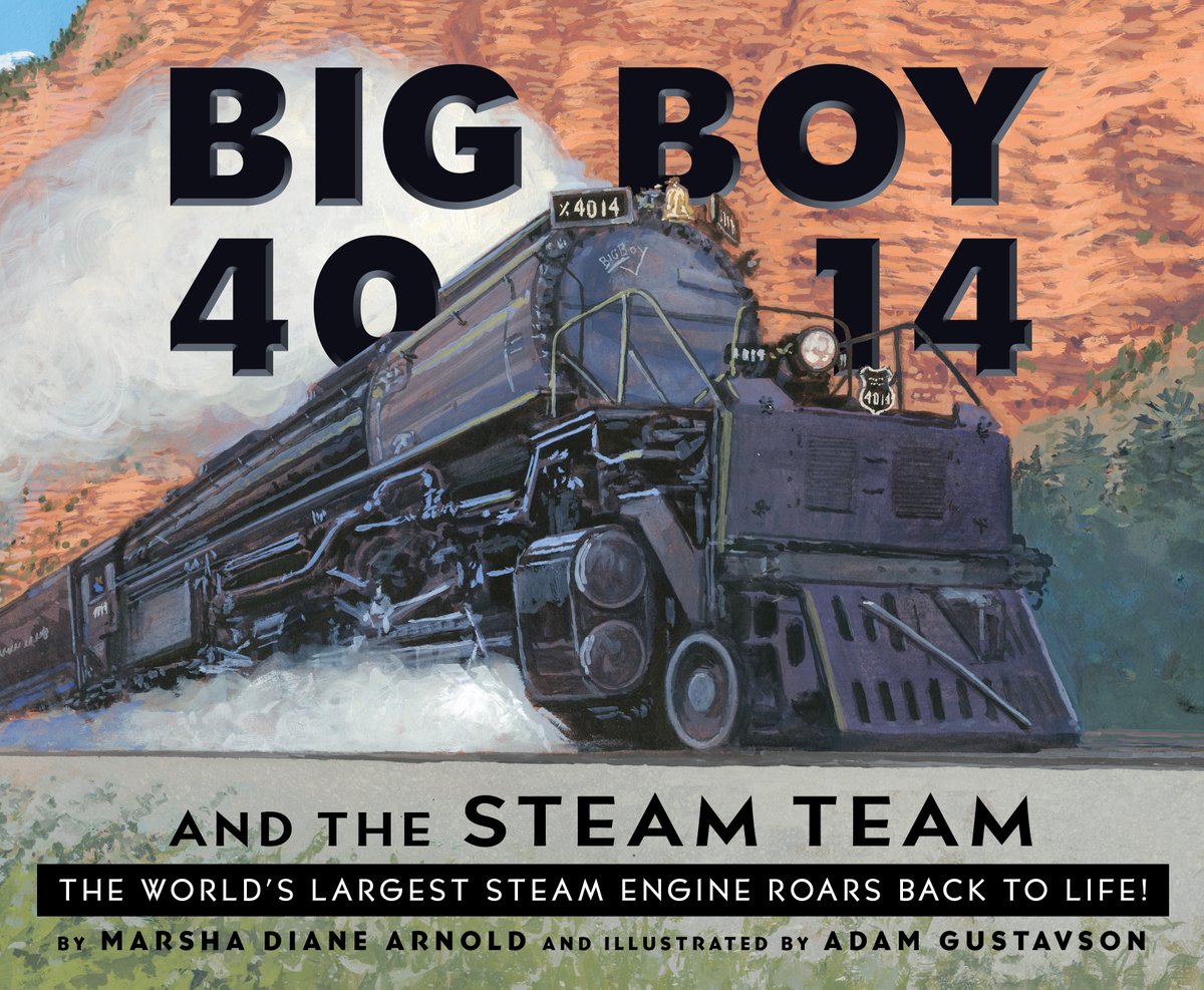 Sleeping Bear Press (@sleepingbearbks) on Twitter photo In the 1940s, 25 600-ton locomotives thundered across the United States. These engines were built to support the war effort. Readers of all ages are immersed in this journey with "Big Boy 4014," by <a href="/MarshaDArnold/">Marsha Diane Arnold</a> and by @AdamGstavson. Order now at tinyurl.com/35u54cek🚂 In the 1940s, 25 600-ton locomotives thundered across the United States. These engines were built to support the war effort. Readers of all ages are immersed in this journey with "Big Boy 4014," by <a href="/MarshaDArnold/">Marsha Diane Arnold</a> and by @AdamGstavson. Order now at tinyurl.com/35u54cek🚂