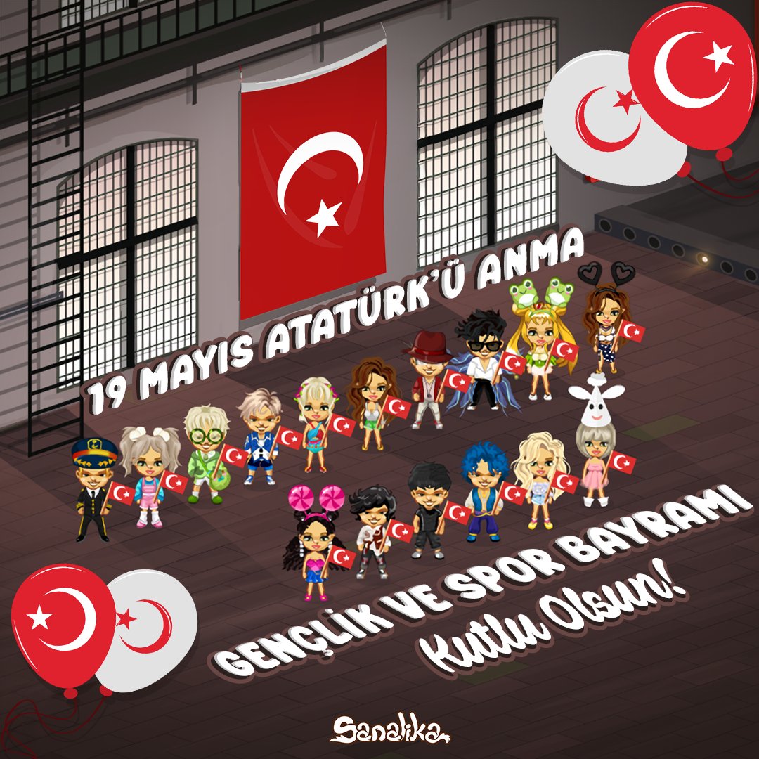 opiasanalika's tweet image. 19 Mayıs Atatürk'ü Anma, Gençlik ve Spor Bayramı Kutlu Olsun! 🇹🇷

#19mayıs #sanalika