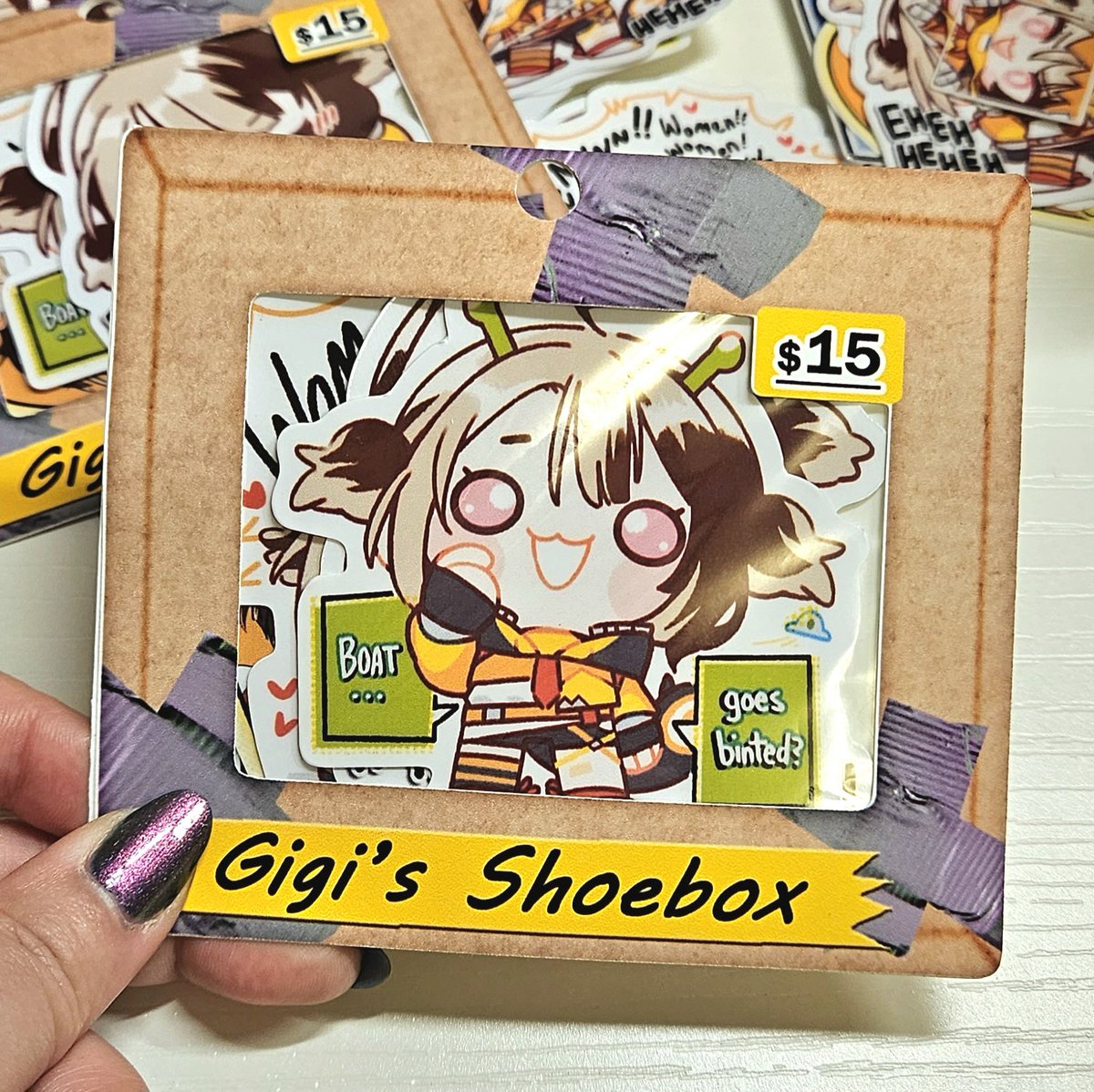 Working on Gigi sticker pack!!