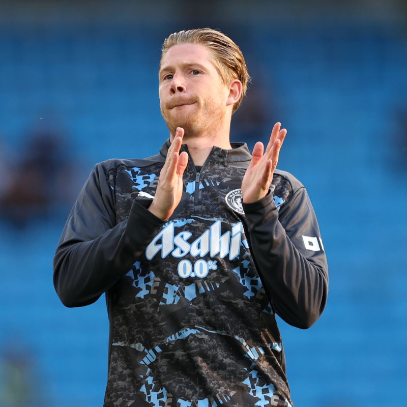 premierleague's tweet photo. The last dance for Kevin De Bruyne at the Etihad 😢

Follow along with both of this evening's matches on Matchday Live ⬇️

#MCIBOU #CRYWOL