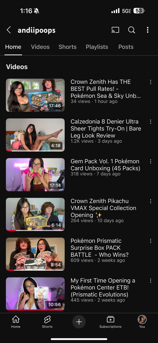 don’t forget to check out my new videos!!!! It would mean the mostest! Even if you put that vid in 2X speed in the background <3