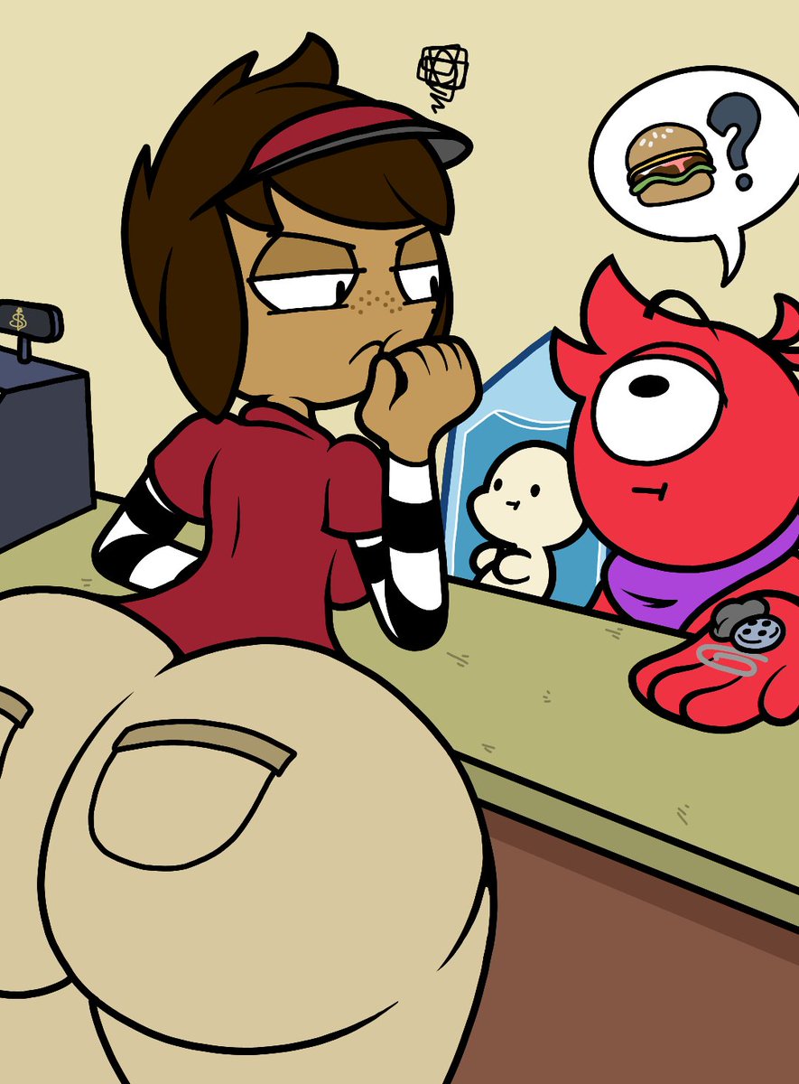 "Why do I always get the weirdos during my shift...?"

Featuring Rolus @/RolusOutskirts