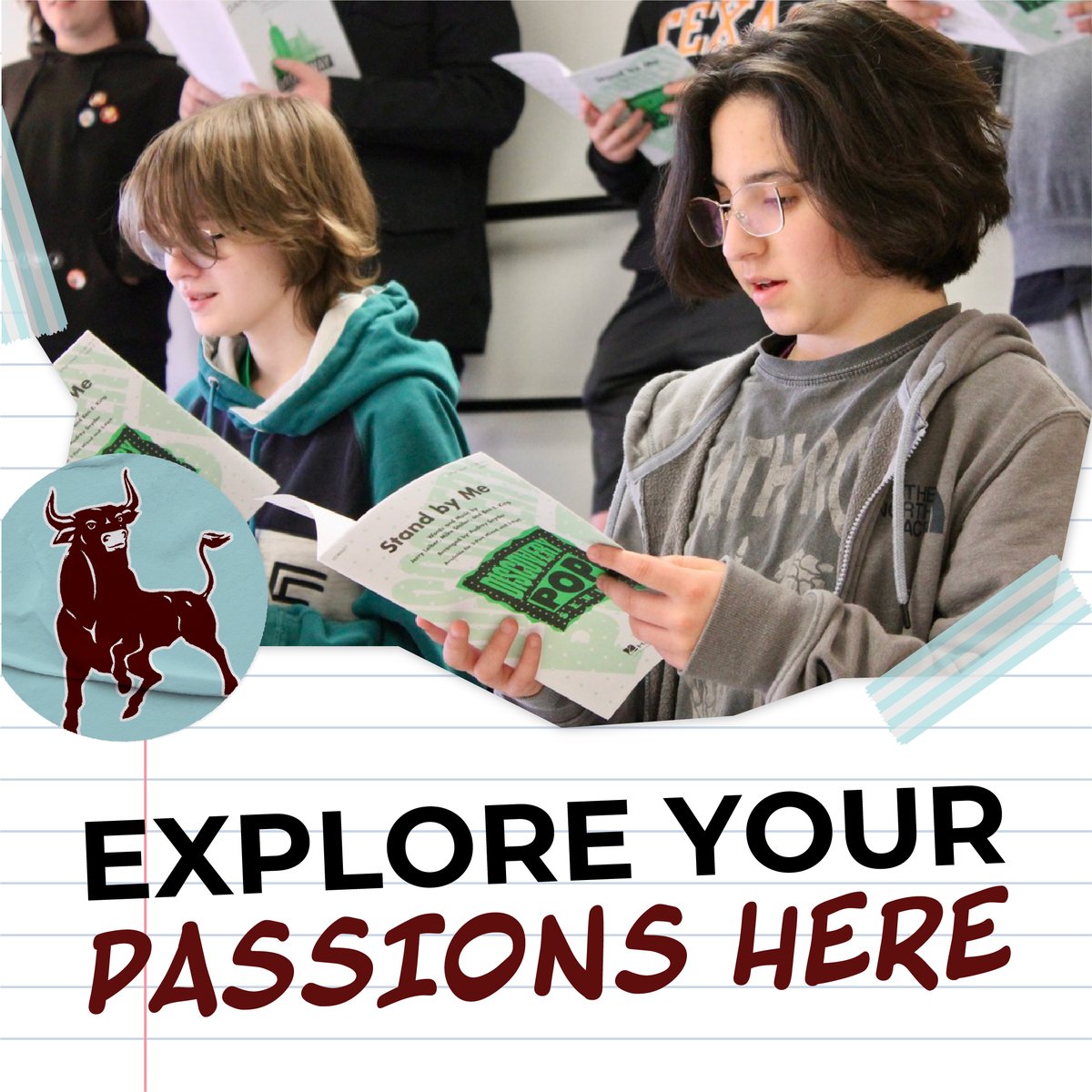Whether it's art, athletics, or music — there's a place for everyone at Bridgeport ISD. Explore your passions here! Learn more and enroll now: bridgeportisd.net/enroll #EnrollBridgeportISD #FineArts #Athletics #WholeChild