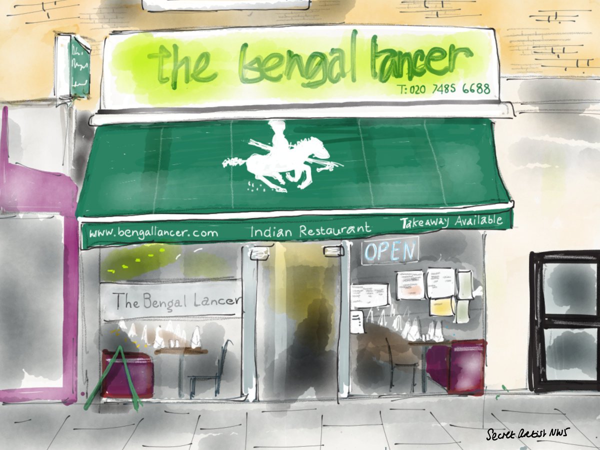 My picture of Kiki, the excellent new Japanese restaurant on Kentish Town Road, where the Bengal Lancer used to be.