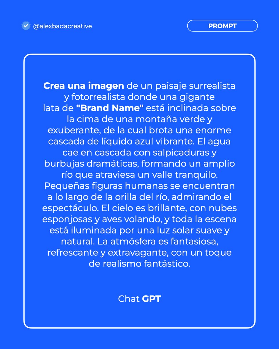 alexbadadesign's tweet photo. 💡 ¿Ya conoces estos TIPS de diseño con IA para publicidad?
🚀 Transforma ideas en campañas increíbles con creatividad aumentada.
📘 Si quieres saber más 👉 https://t.co/BoBqC5D5eG

#DiseñoConIA #PublicidadCreativa #IAparaCreativos #TipsCreativos #MarketingVisual #FantaVibes ✨📲 https://t.co/X4qdlEND8L