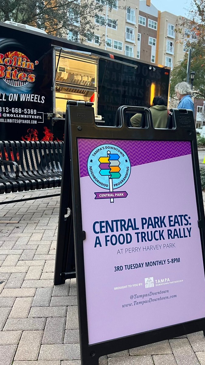 City of Tampa (@cityoftampa) on Twitter photo TONIGHT: Grab a friend & enjoy tasty local bites at Central Park Eats outside of TRIO in ENCORE in <a href="/Tampasdowntown/">Tampa’s Downtown</a>! Don't miss this mini food truck rally + community activations, every third Tuesday.
May food trucks:
-Mr. Bulgogi
-Pane Piatto
📅 5/20 5-8pm
📍 Central Park TONIGHT: Grab a friend & enjoy tasty local bites at Central Park Eats outside of TRIO in ENCORE in <a href="/Tampasdowntown/">Tampa’s Downtown</a>! Don't miss this mini food truck rally + community activations, every third Tuesday.
May food trucks:
-Mr. Bulgogi
-Pane Piatto
📅 5/20 5-8pm
📍 Central Park