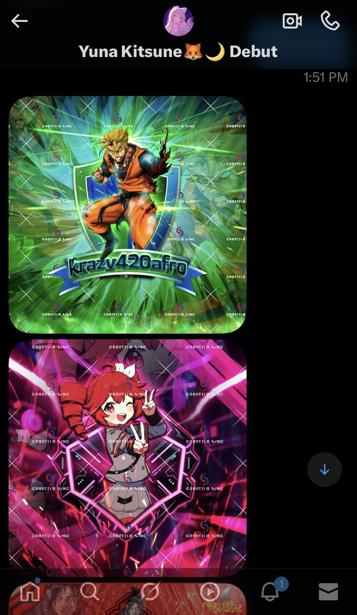 Hey just to let you all know if this person followed you they are a GFX scammer. I should have ran their pfp thru a AI detector before replying it said it was 99% AI