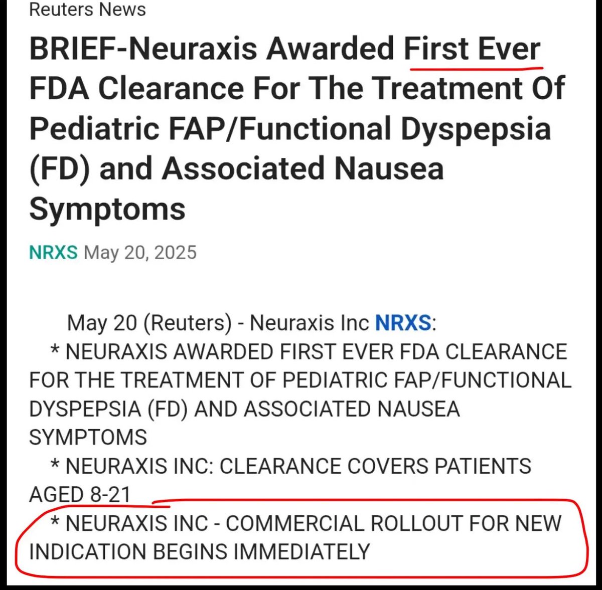 If $NRXS doesn’t go back to at least $5

Then I’m out of my mind 

$SYTA $QBTS $EDBL $QIPT who’s ready?