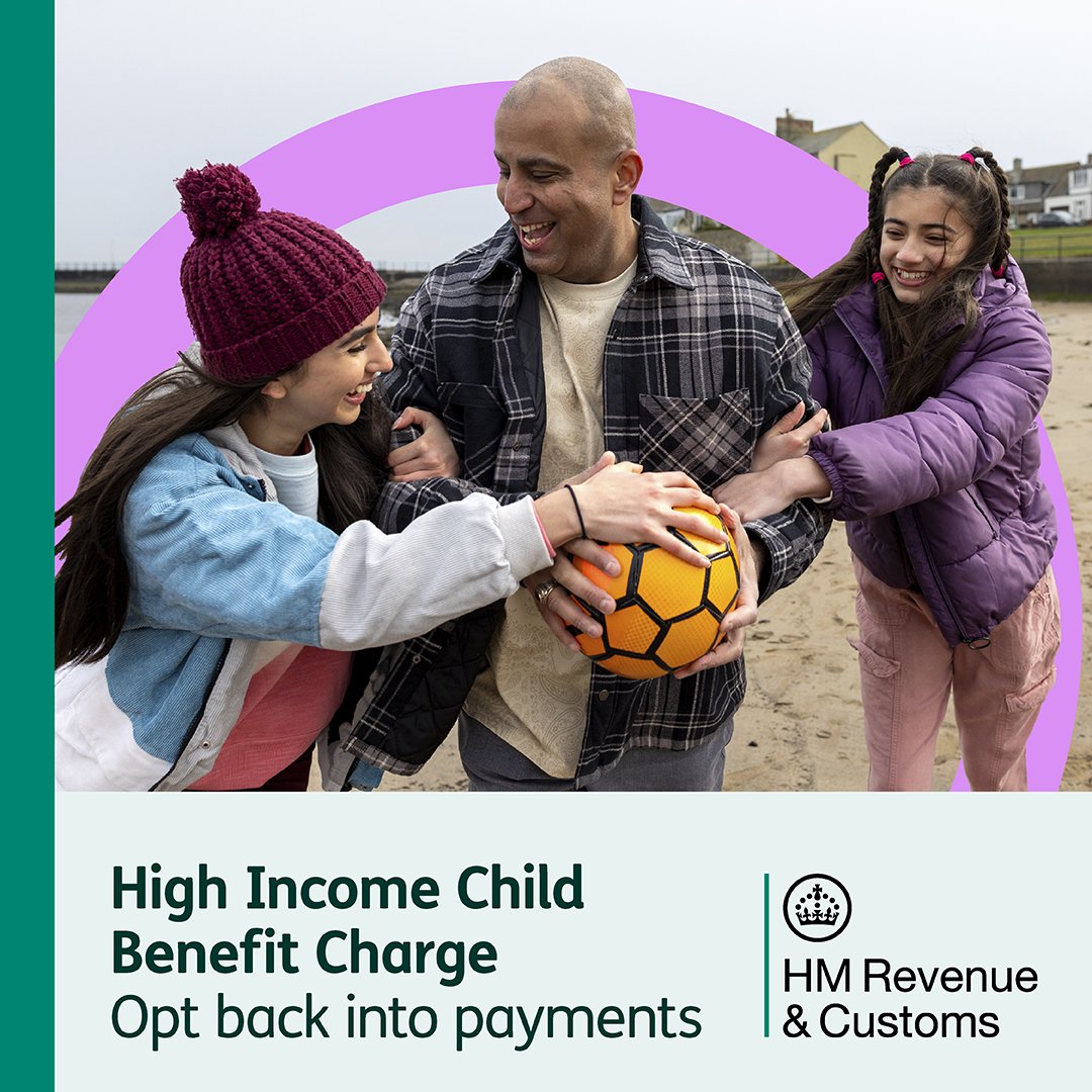 We're now closed and will be back at 8am tomorrow 💻

Opted out of Child Benefit payments and earn under £80k?

The amount you can earn before you start paying the High Income Child Benefit charge is now £60k. 
 
Opt back in online or in the HMRC app. ⬇️

gov.uk/child-benefit-…