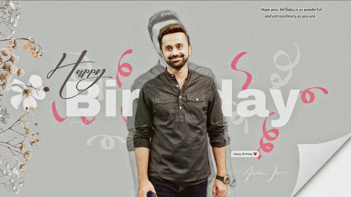 AlishbaJabeen✨ (@alishbamoazzam) on Twitter photo @tubahashmii happy birthday sweetheart stay blessed I'm always with you inshallah allah ap ko hamesha rehne wali khoshiyon se nawaze elahi ameen ❤️
I love u so so much ur so precious to me tube 🥺😭❤️
#HBD_tuba
<a href="/WaseemBadami/">Waseem Badami</a> please tuba ko birthday wish kr dan...! @tubahashmii happy birthday sweetheart stay blessed I'm always with you inshallah allah ap ko hamesha rehne wali khoshiyon se nawaze elahi ameen ❤️
I love u so so much ur so precious to me tube 🥺😭❤️
#HBD_tuba
<a href="/WaseemBadami/">Waseem Badami</a> please tuba ko birthday wish kr dan...!