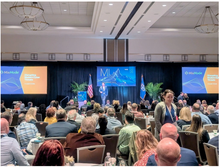 MixMode (@mixmodeai) on Twitter photo It was a packed room today at the "Leader’s Guide to Disrupting Modern Cyber Threats" session with Matt Shea during the <a href="/govtechnews/">govtechnews</a> Michigan IT Leadership Forum. Thanks to all who attended and to the IT Leadership Forum team for a great conference.
#cybersecurity #CyberThreats It was a packed room today at the "Leader’s Guide to Disrupting Modern Cyber Threats" session with Matt Shea during the <a href="/govtechnews/">govtechnews</a> Michigan IT Leadership Forum. Thanks to all who attended and to the IT Leadership Forum team for a great conference.
#cybersecurity #CyberThreats