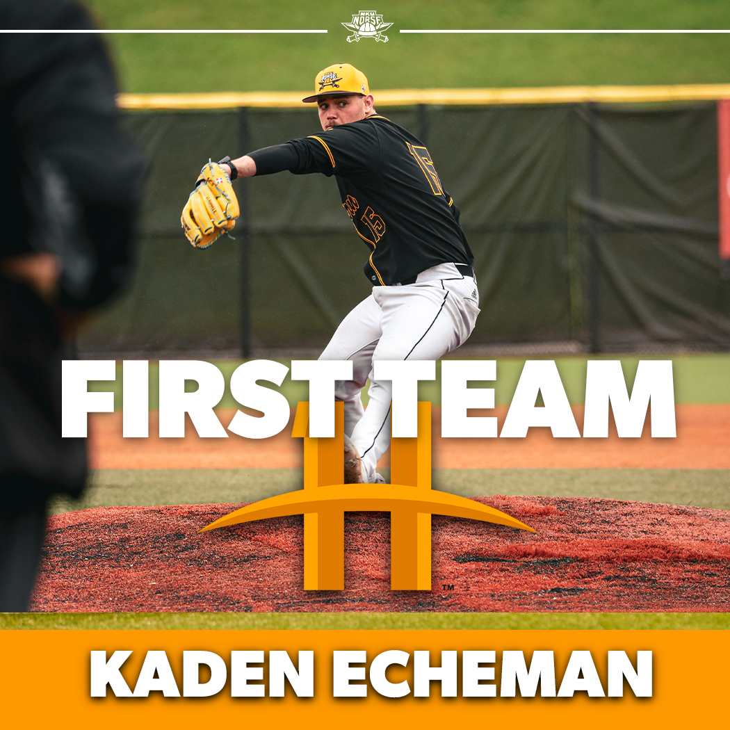 NKU Baseball ⚾️ (@nkunorsebsb) on Twitter photo After striking out 8⃣0⃣ batters in just 51.2 innings, <a href="/EchemanKaden/">Kaden Echeman</a> has been named 𝙁𝙄𝙍𝙎𝙏 𝙏𝙀𝘼𝙈 𝘼𝙇𝙇-𝙇𝙀𝘼𝙂𝙐𝙀 🥇 After striking out 8⃣0⃣ batters in just 51.2 innings, <a href="/EchemanKaden/">Kaden Echeman</a> has been named 𝙁𝙄𝙍𝙎𝙏 𝙏𝙀𝘼𝙈 𝘼𝙇𝙇-𝙇𝙀𝘼𝙂𝙐𝙀 🥇