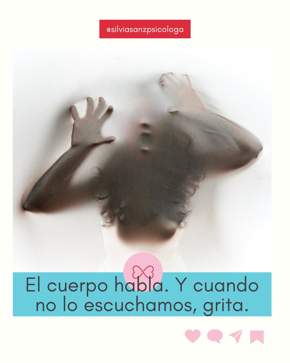 El cuerpo habla. Y cuando no lo escuchamos, grita.

silviasanzpsicologa.com
