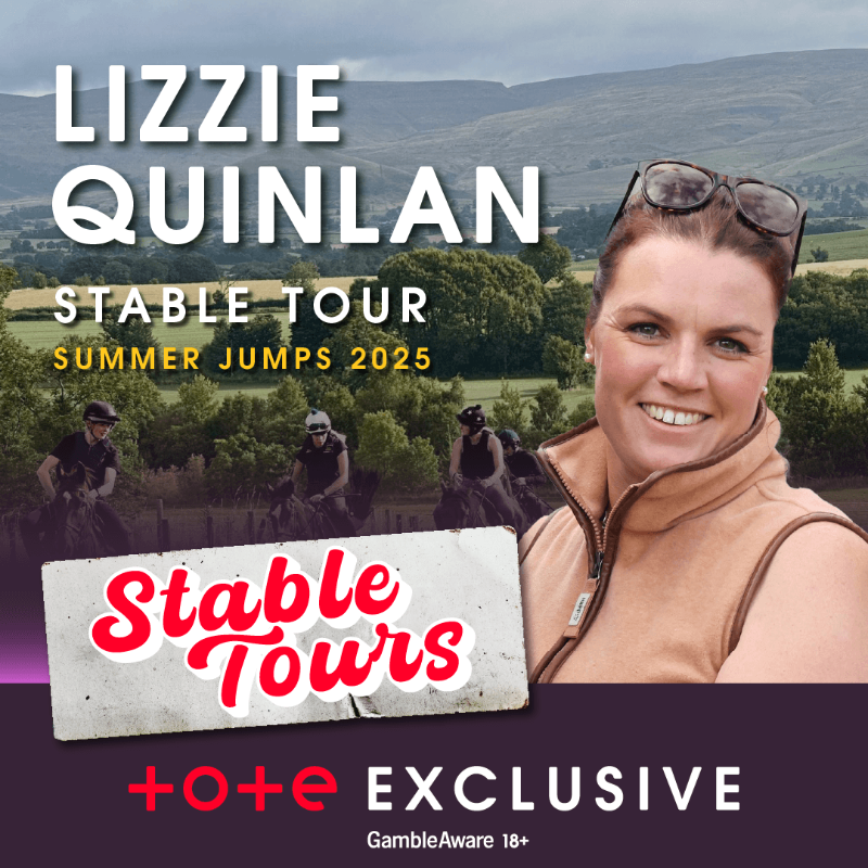 ToteRacing's tweet photo. The Summer Jumps are here 🙌

@ejbutterworth was 2nd top trainer at @Cartmelrace last season 🥈

Lizzie gives us her horses to follow this summer in our latest stable tour 🍿