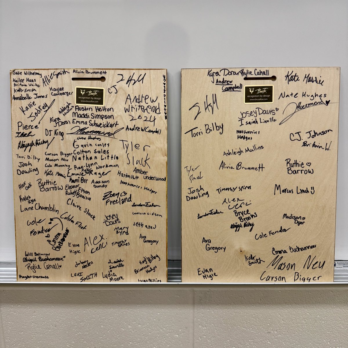 It was another “State Superior” year for our band!

We immortalize the achievements of our students with their signatures on the back of each plaque. It’s a small token of recognition for their hard work and commitment to excellence. 

Our students make us proud!

#EBBWithPride
