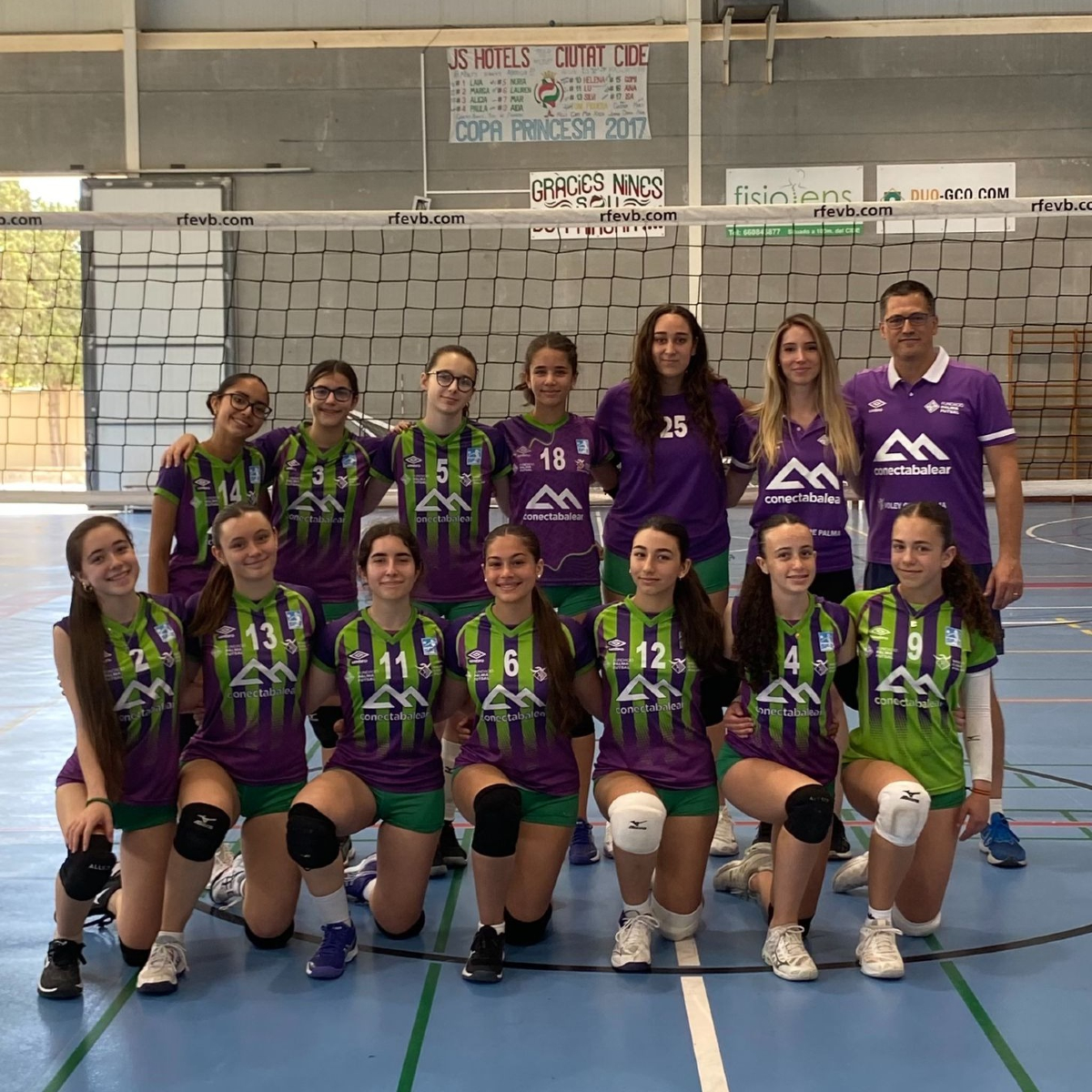 🔥 Es Cadet Vermell tanca sa lliga en una gran tercera posició!
Enhorabona per tot s’esforç i s’evolució durant tota sa temporada! 💪🏻💜💚