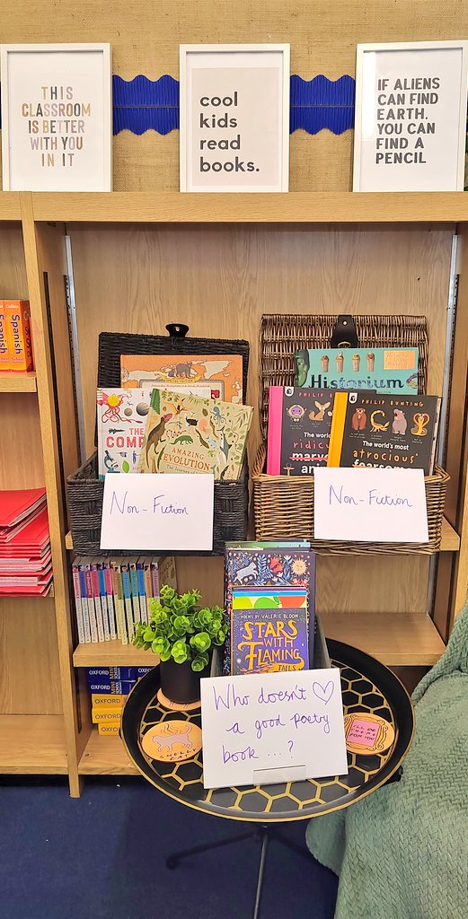 LauraHulme14's tweet photo. A little book corner revamp #books #bookcorner #reading https://t.co/ZKdfSyZnEw