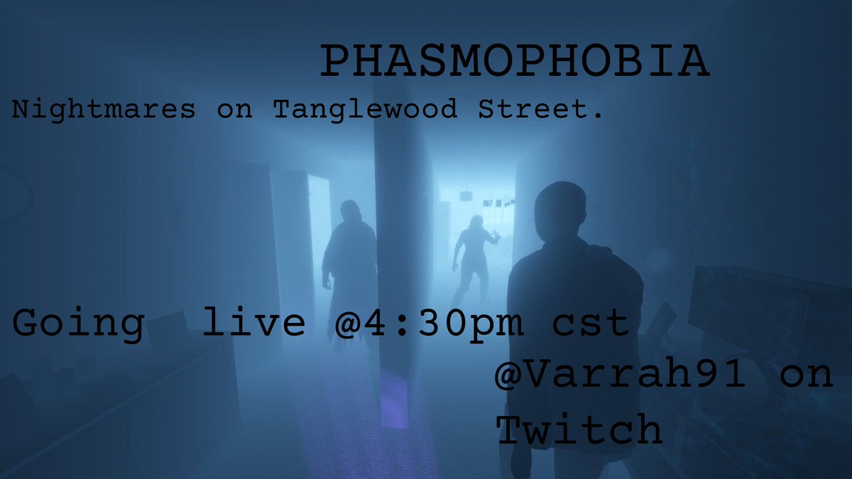 Varrah91's tweet photo. @PlayPhasmo stream tonight! We will be mastering Insanity difficulty! Come get haunted with us!

@EGCEMPIRE
@StreamerNetwork
@TwitchRetweets
 #SmallStreamerCommunity #SmallStreamersconnect
#twitchstreaming 
#twitchtv 
#twitch
#youtuber
#twitchaffiliate 
#streamer
#Twitchstreamers https://t.co/uNBnmMaenh