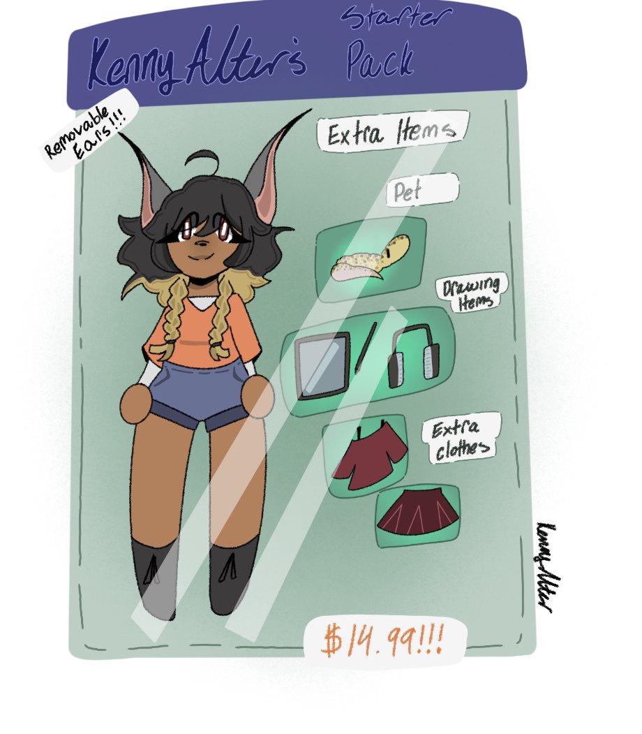 KennyKrazed's tweet photo. Artist starter pack 
#art
#digitalart
#digitalartist 
#furryart 
#persona
#oc https://t.co/hcoX9ui6R4