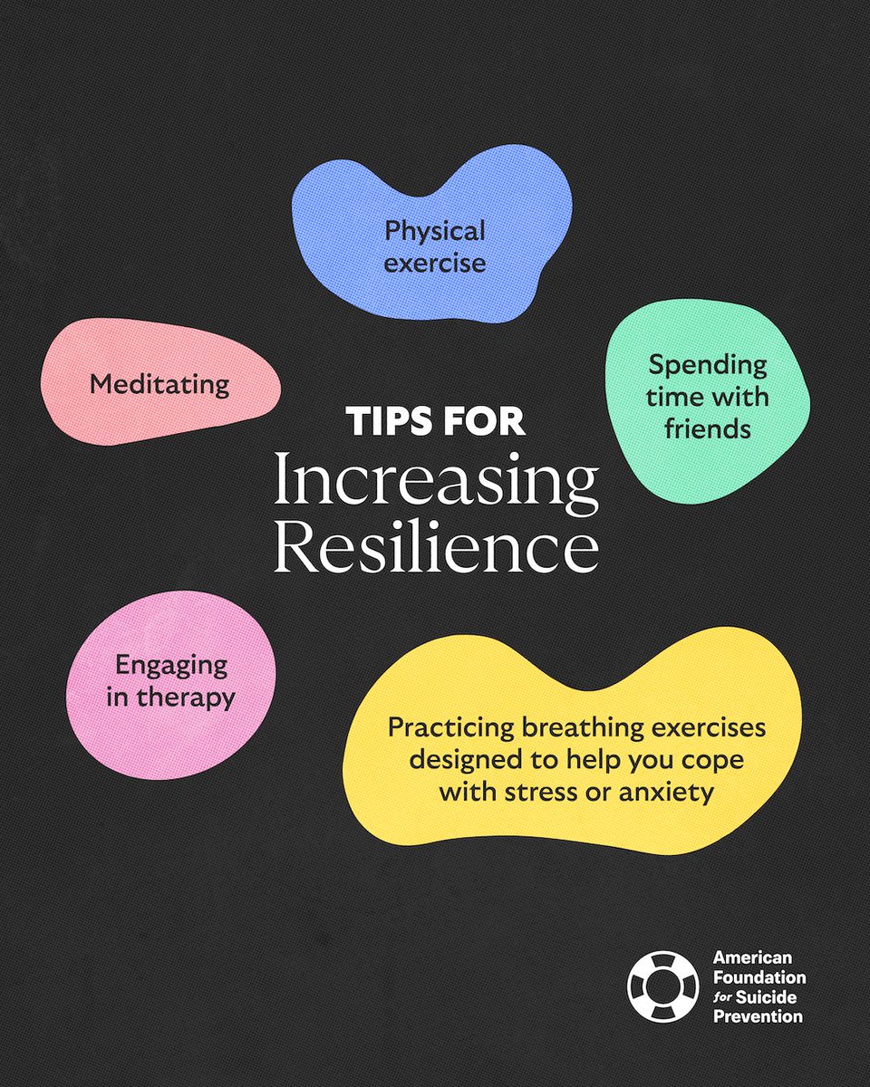 Build resilience for your own mental health.

Resilience is a muscle that can be strengthened. Like building new muscles, working on resilience takes time and intentionality.