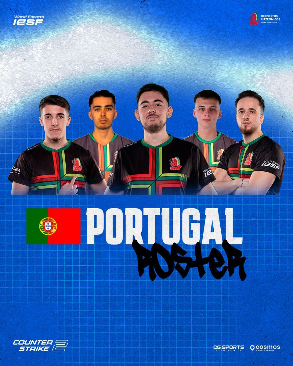 🎮 Europe Regional Qualifier 2025 - Seleção Nacional CS2 🇵🇹

Amanhã, começam os qualificadores 🔥 

🇵🇹 <a href="/tmkcs_/">TMKj</a> 
🇵🇹 <a href="/linkocsgo/">José Duro</a> 
🇵🇹 <a href="/rafaxFFF/">Rafael Faria Ferreira</a>
🇵🇹 <a href="/Jayy2scsgo/">Jayy2s</a>
🇵🇹 <a href="/NOPEEjcs/">NOPEEj</a>

🇵🇹 (C) <a href="/brunohs_9/">HS</a>

<a href="/iesf_official/">IESF</a>
#CGSports
<a href="/ViagensCosmos/">Cosmos Viagens, SA</a>

#FPDE #Esports #EsportsPortugal #Esports2025 #CS2