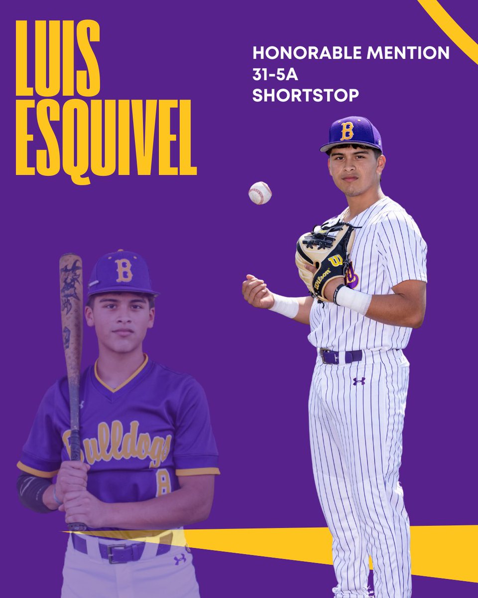 31-5A Honorable Mention Shortstop 
Congratulations Luis!!!