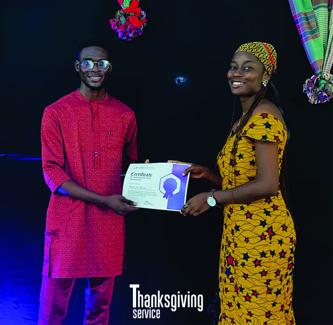 PSF_FUTO's tweet photo. School of word and ministry graduates ✝️
#Thankshiving #psf #impactservice https://t.co/T9LNWhRxAi