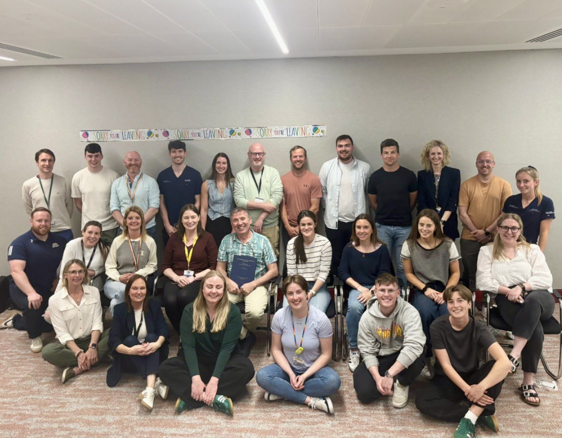 DCU School of Health and Human Performance (@dcu_shhp) on Twitter photo We would like to extend our gratitude and thanks to Professor Kieran Moran for his invaluable contributions to <a href="/dcu_shhp/">DCU School of Health and Human Performance</a> for the last 26 years, being one of the original staff members in the school.
Thank you for your service and best of luck in your new role Kieran! We would like to extend our gratitude and thanks to Professor Kieran Moran for his invaluable contributions to <a href="/dcu_shhp/">DCU School of Health and Human Performance</a> for the last 26 years, being one of the original staff members in the school.
Thank you for your service and best of luck in your new role Kieran!