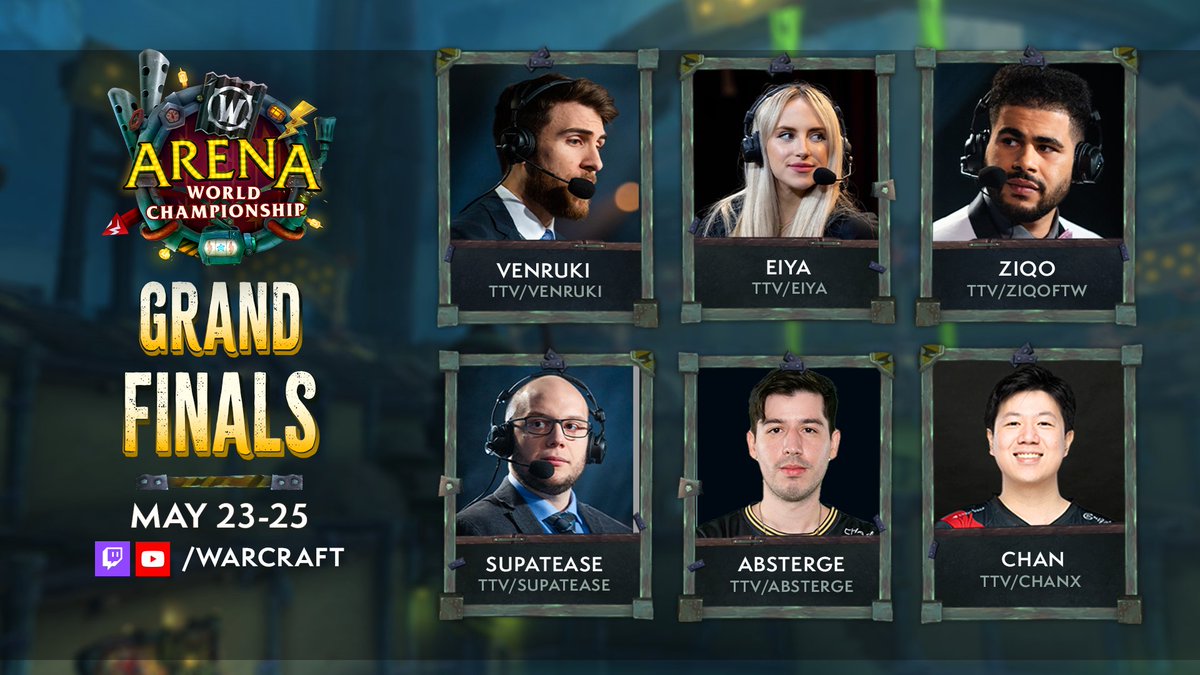 THE AWC &amp; MDI FINALS ARE HERE!

Watch live starting with AWC this Friday⚔️

🔗 blizz.ly/3SIOt91