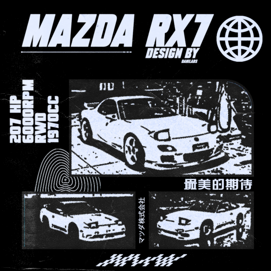 New Poster - Mazda RX-7